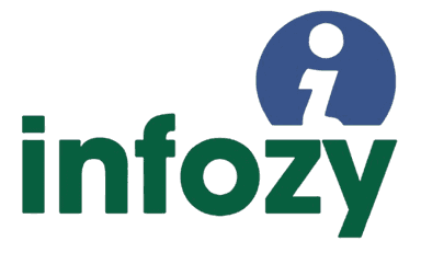 Infozy Text Message Logo